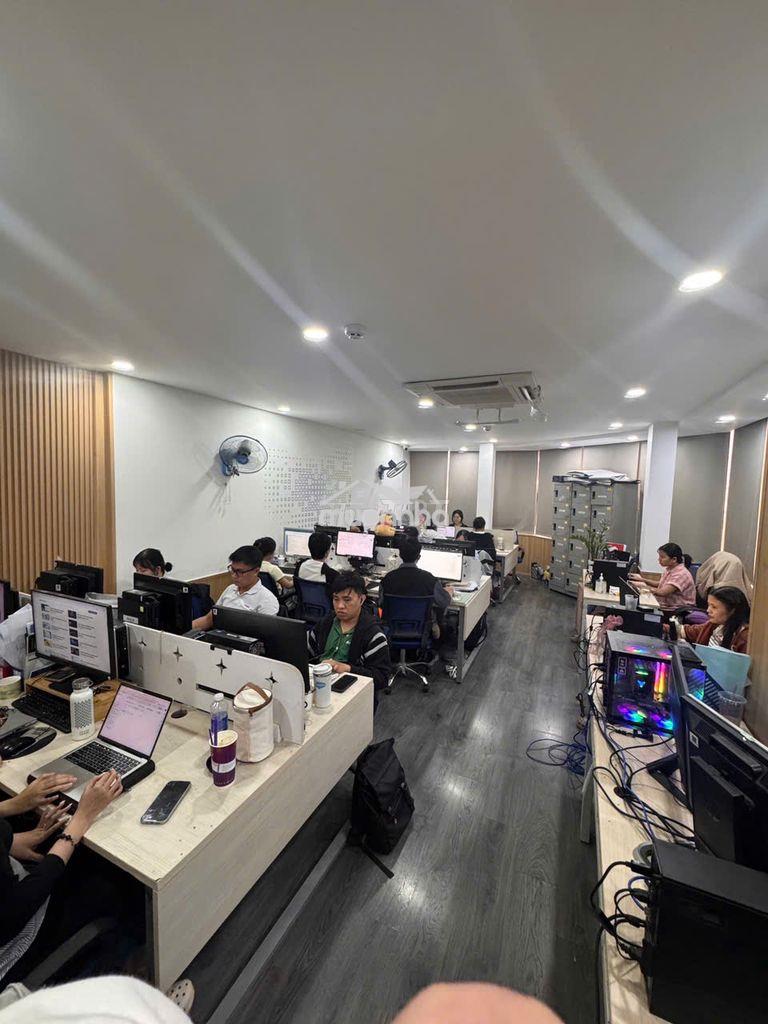 Cho thuê nguyên tầng văn phòng – full nội thất - sạch đẹp rẻ