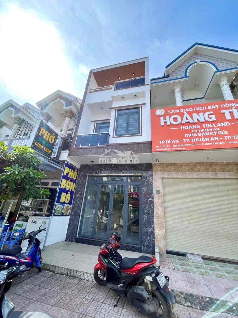 Nhà 1 lầu 1 trệt bình chuẩn,thuận an,có nội thất,3p ngủ,kinh doanh ok