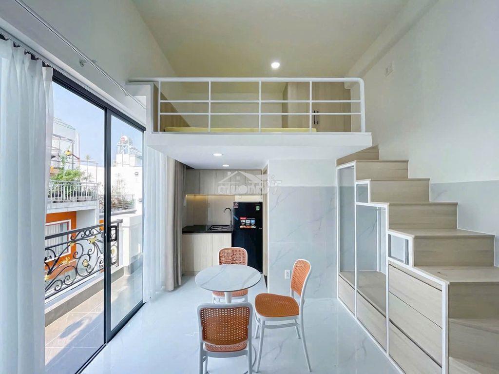 New100%! căn duplex-ban công thoáng-full nội thất-gần đh văn lang - 2