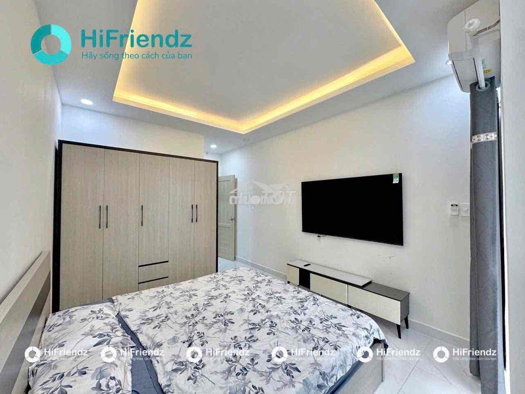 Phòng ban công thoáng thiết kế tách bếp rộng 35m2 nguyễn trãi quận 5 - 3