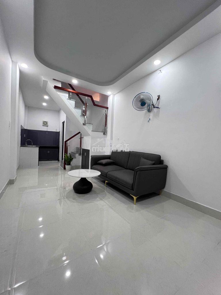 Nhà gò vấp gần chợ an nhơn - 52m2 dtsd - 2 pn - hoàn công đủ, klg