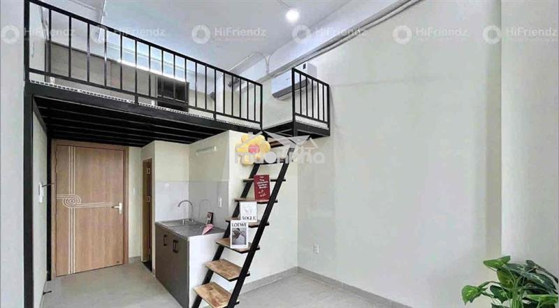 Ỏ đây có 1 phòng duplex mới 100% đang xây full tiện nghi