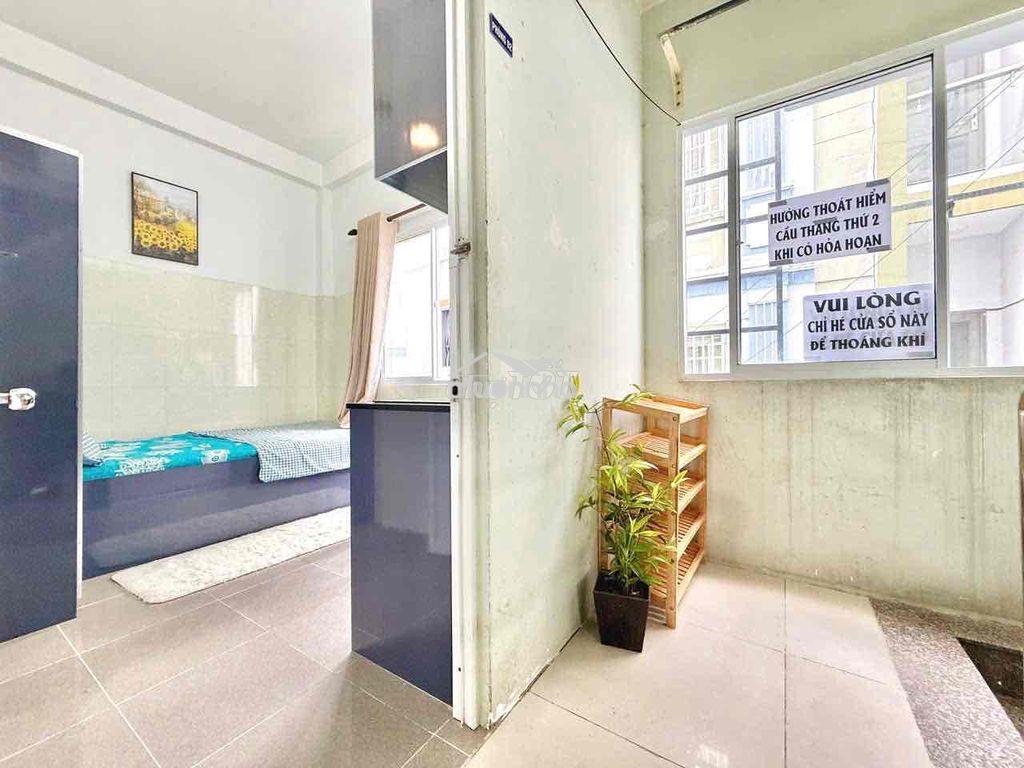 🏠 Studio full nội thất 1pn - 1wc riêng  + cửa sổ thoáng - lầu 1 - 3