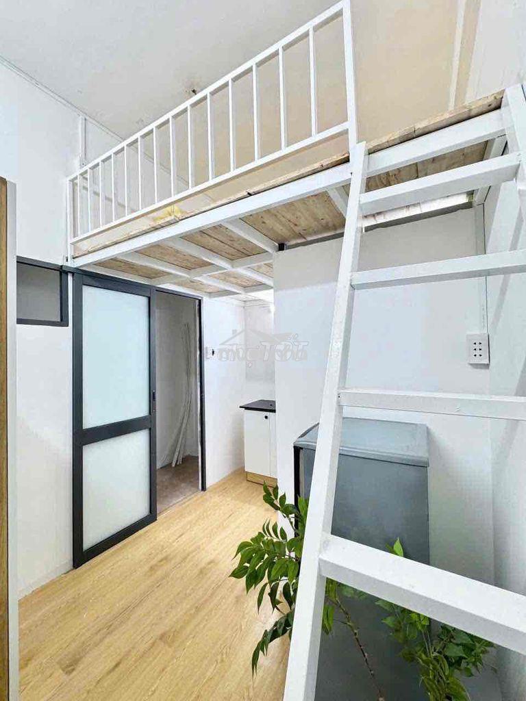 Duplex full nội thất cửa sổ hành lang thuận tiện trung tâm bku huflit