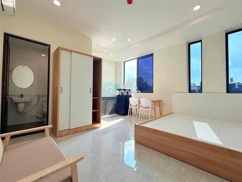 Căn hộ ánh sáng trực tiếp 30m2 ngay cầu trần văn đang giao hoàng sa