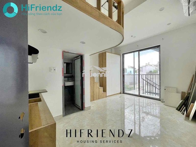 Khai trương dạng duplex ban công cửa sổ mặt đường vườn lài