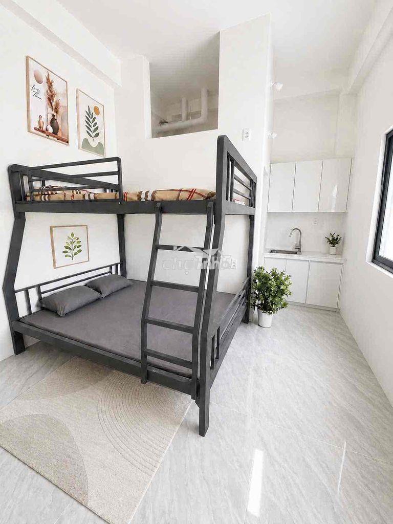 Cho thuê căn hộ studios ngay ktx khu b - gần kinh tế luật đhqg