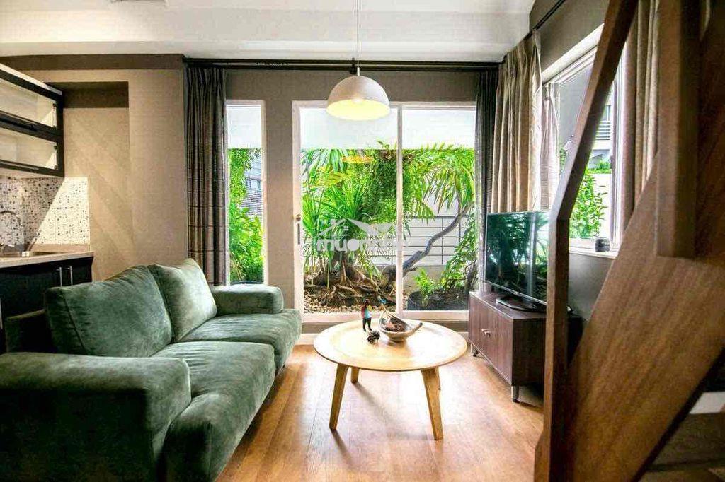 🌹Cho thuê ch 1pn-duplex - bancol sân vườn - full nt🌟ngay kế cầu kiệu - 3