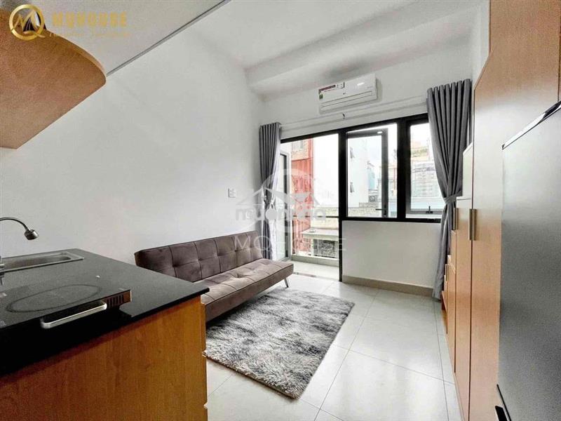 Căn hộ mini giá rẻ gác cao tân bình phú nhuận gần hàng không huflit