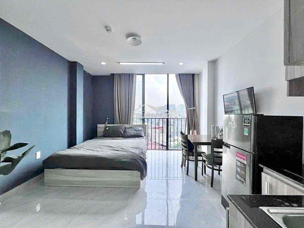 ✨Căn hộ studio thoáng mát - thang máy - ban công - phan văn trị, bt - 3