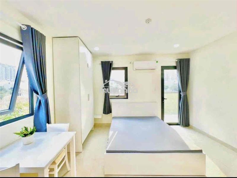 Phòng 22m2 ban công, đủ nội thất ở ngay dương bá trạc, cạnh trung sơn