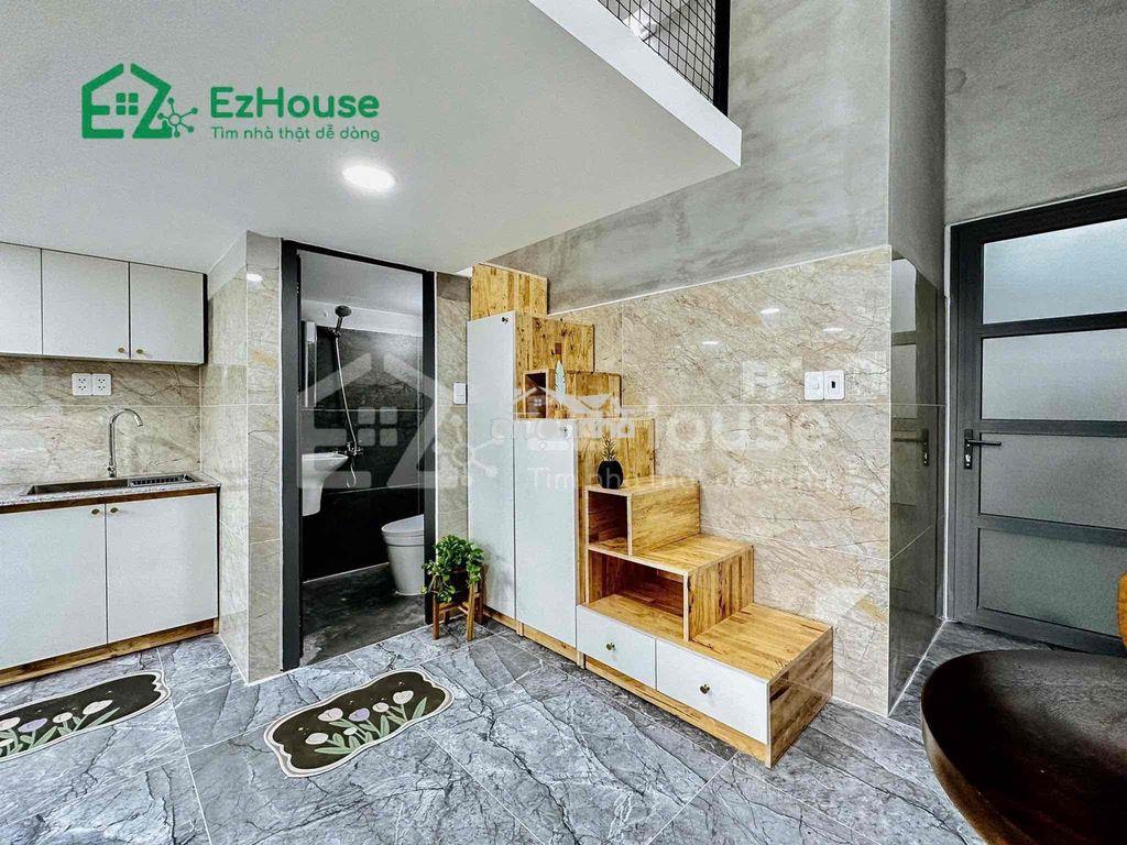 Căn hộ dạng duplex full nội thất có ban công gần vòng xoay lê đại hành - 4