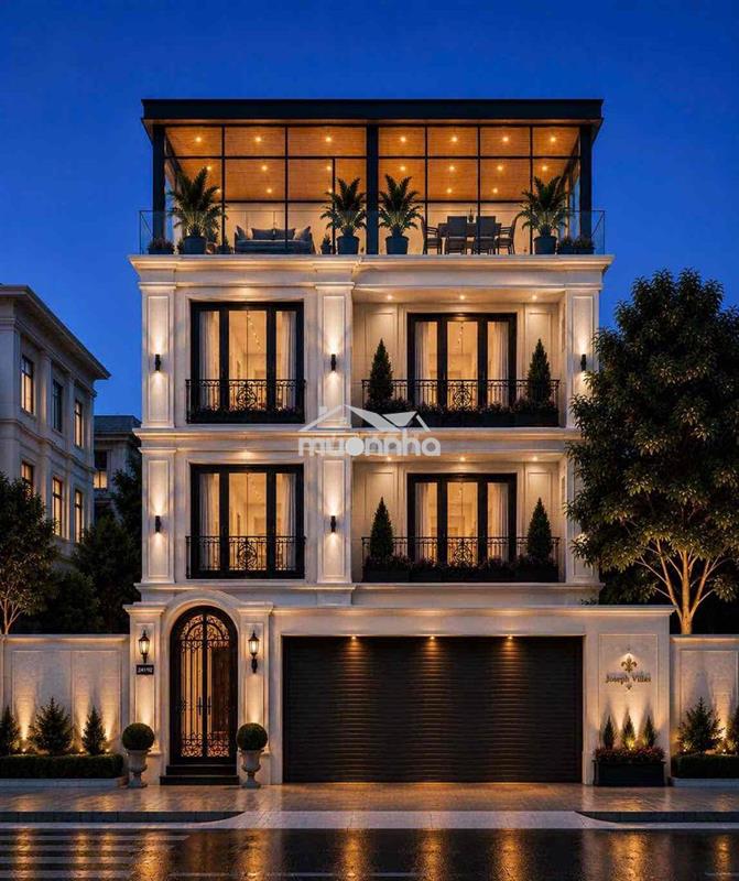 Villa view sông sân thượng dt 500m² - café, spa, văn phòng - gò vấp