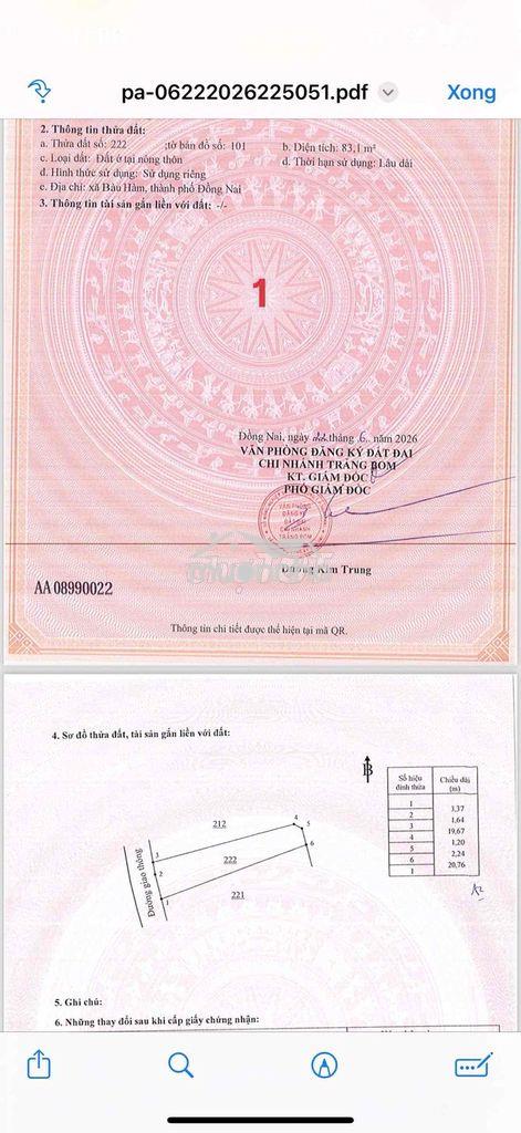 🆘 Ngộp nặng bán lô đất đúng 390tr sổ riêng full thổ cư đường nhựa - 2