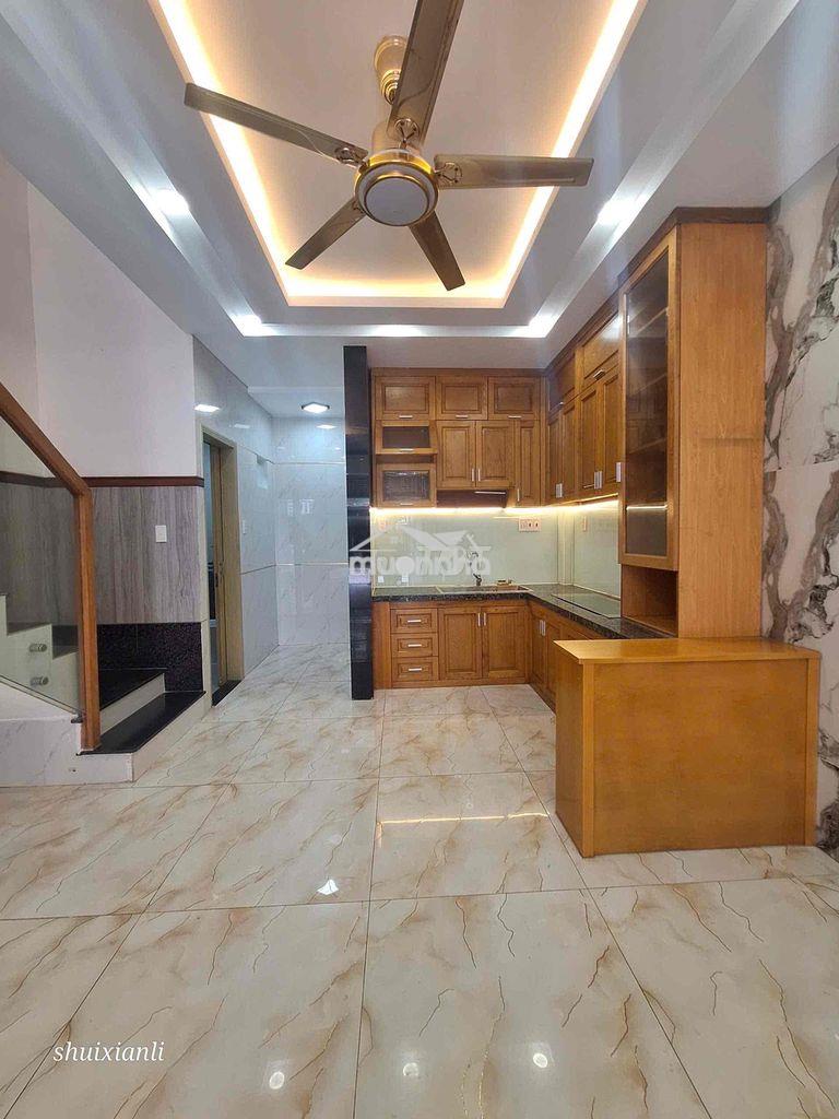 Nhà mới 1/ hẻm 7m - 4,5x15m - 5 phòng - 2