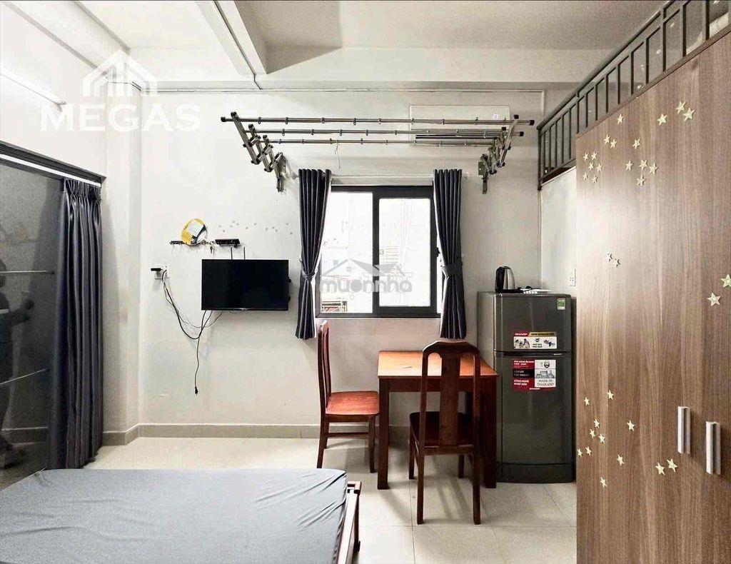Cho thuê căn hộ cmt8 - q3 - ngay cv thỏ trắng - thang máy - 40m2 - 2