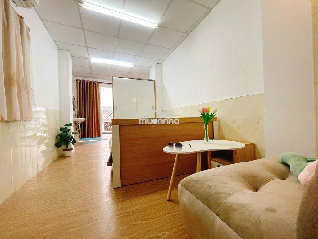 Studio ban công siêu rộng + ngay công viên cầu công lý + máy giặt riên - Ảnh 3