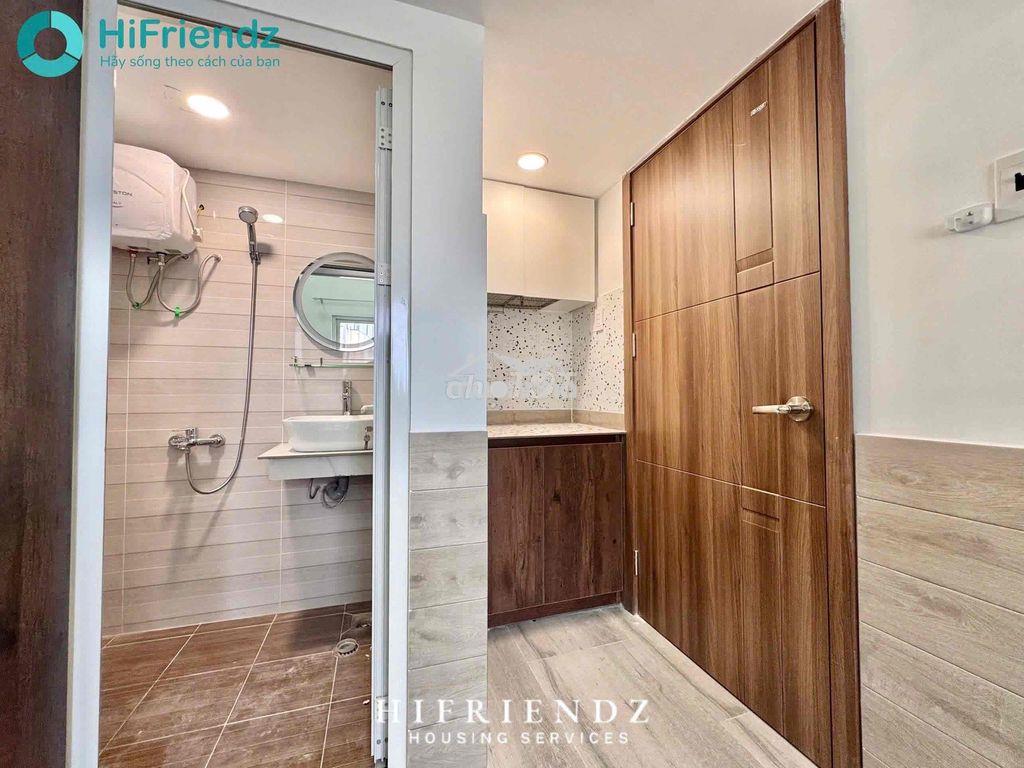 Phòng gác siêu xinh cách ueh b 3km có thang máy, hầm xe - full nt - 4