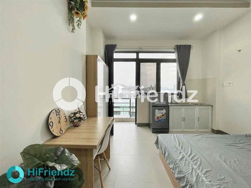 Studio ban công sẵn nội thất ngay vx phú lâm - khu ẩm thực q6