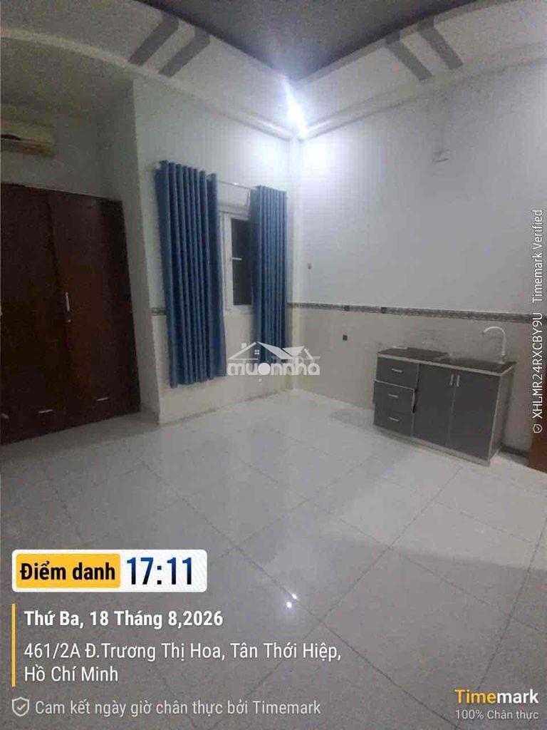Cho thuê phòng trọ full nội thất, trương thị hoa, gần bệnh viện q12 - 2