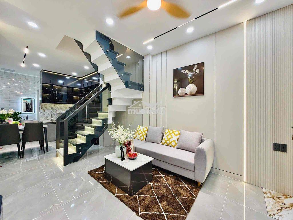 Nhà người chị vừa decor đẹp full nt, hẻm 3m phan huy ích gv, ngay th - 2