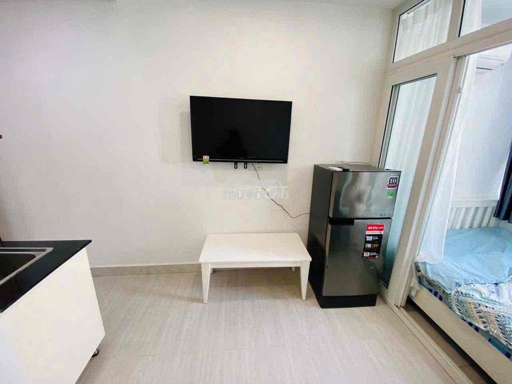 Cho thuê căn 1pn tách bếp cửa sổ thang máy full nt ở cống quỳnh quận 1 - 3