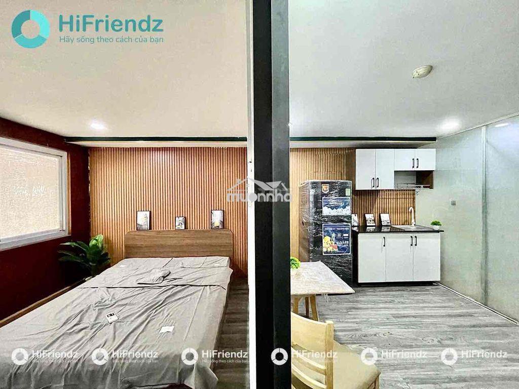 Chdv 1 phòng ngủ full nt - ngay khu k300 - hoàng hoa thám - 3