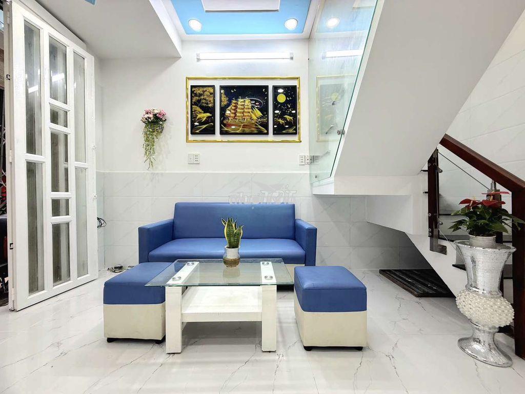 Nhà sổ hồng 3.4x7m 1 lầu 2pn huỳnh tấn phát 1 tỷ 450 tr - 2