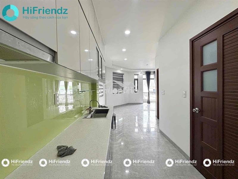 Căn hộ mini 2 phòng ngủ ban công full nội thất ngay cầu bà hom