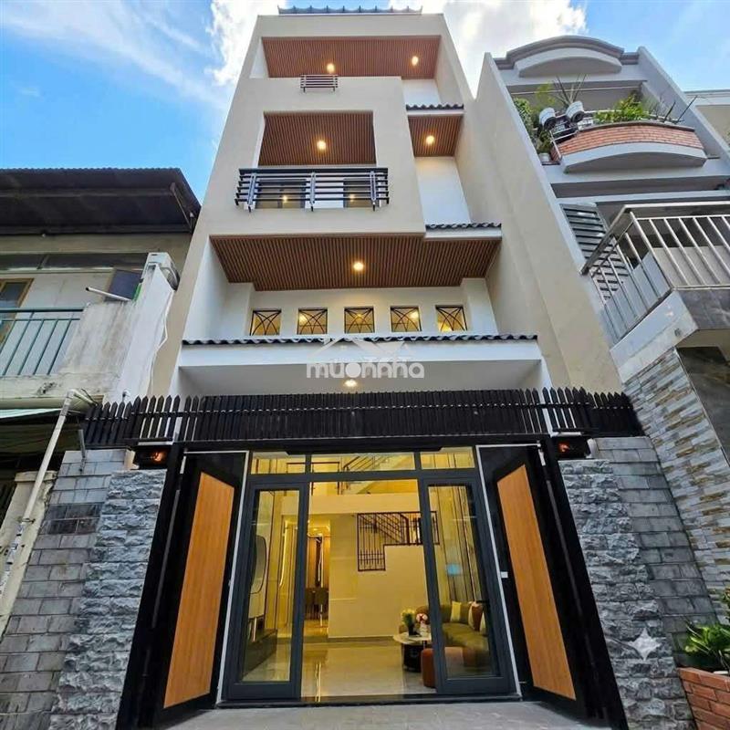 Bán nhà 5 tầng âu dương lân p2 q8,full nội thất