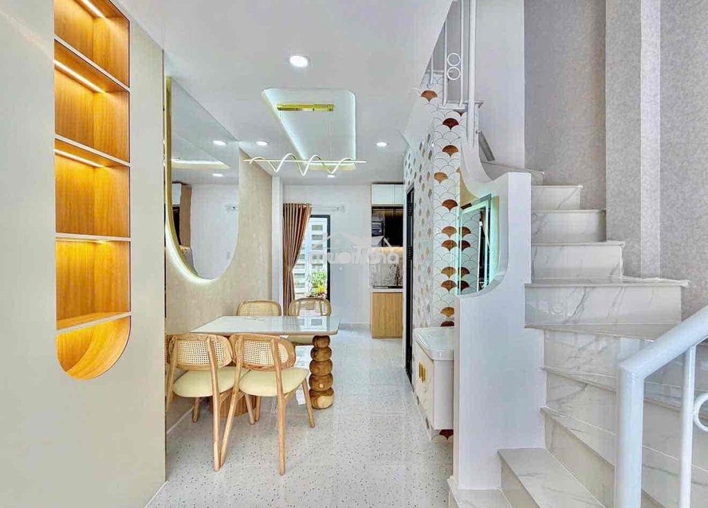 Nhà mới, hẻm 6m 57/ tô hiệu, 4 tấm, 4 x 18m, 5 phòng ngủ, 5 wc - 3