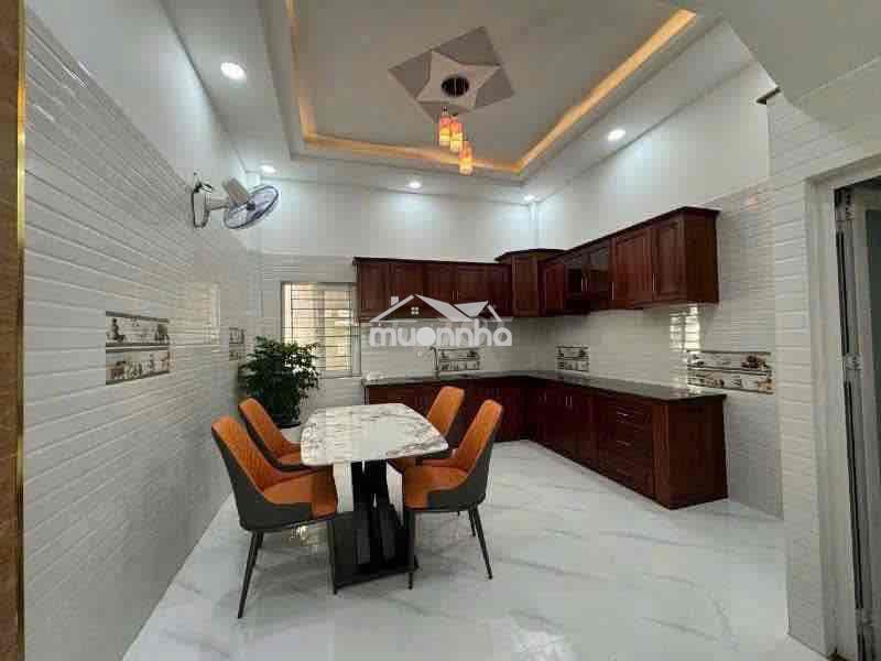 Cho thuê nhà mới 1trệt 4lầu 6pn 4wc sân thượng hẻm xe tải ngã tư ga - 3
