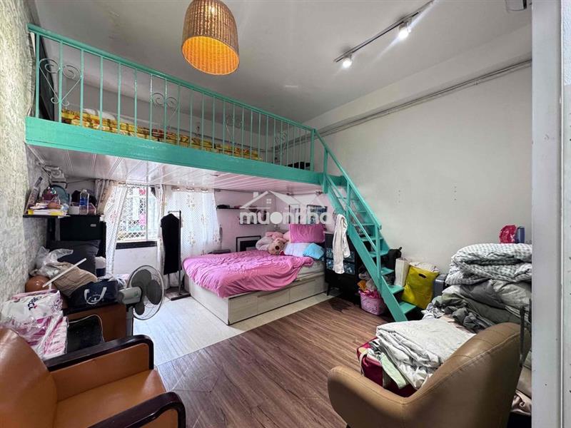 Cho thuê phòng gác lửng 25m2_chung cư ntb q1_thang máy_kế bên hàm nghi
