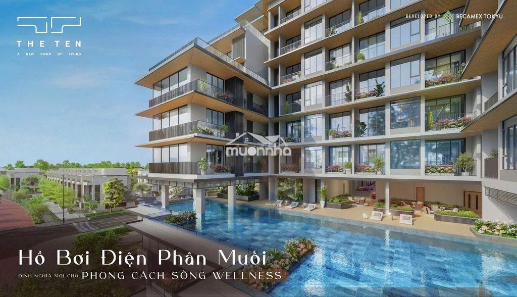 Căn hộ the ten trung tâm thành phố mới bình dương có hồ tắm onsen đẹp - 2