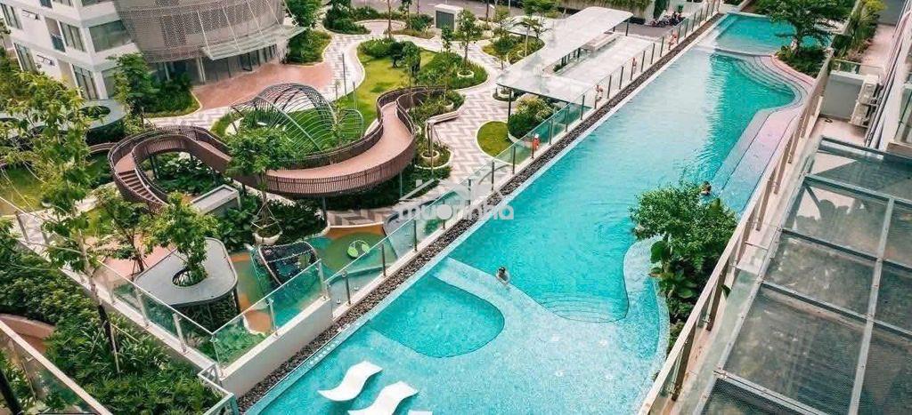 Cho thuê gấp căn 2 pn 82 m2 ban công dài view hồ bơi - 4
