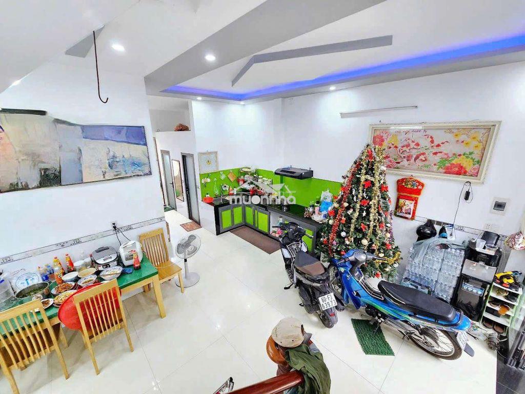 166m2 bán rẻ nhà hố nai, 1trệt 1lầu, gần giáo xứ phúc lâm sổ thổ cư 💯 - 4