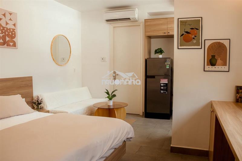 Cho thuê studio ban công bến thành-cách metro 300m, cho làm bnb airbnb