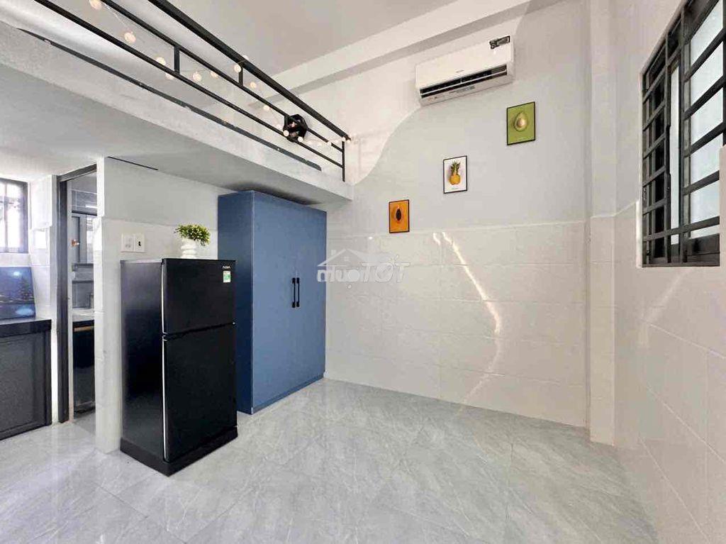 Căn hộ gác lửng mới 100% gần chợ nguyễn văn trỗi quận 3 - Ảnh 3