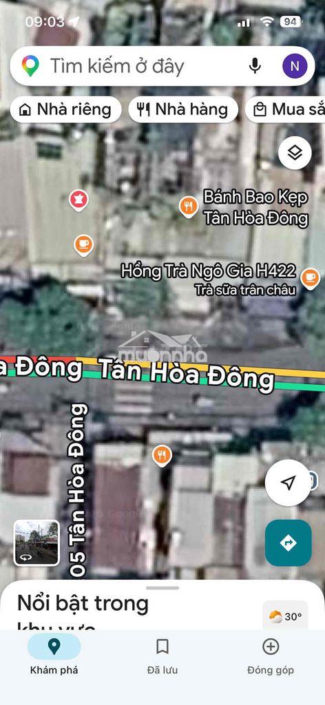 Mặt bằng cho thuê, mặt tiền đường tân hoà đông, p . phú lâm, tp.hcm