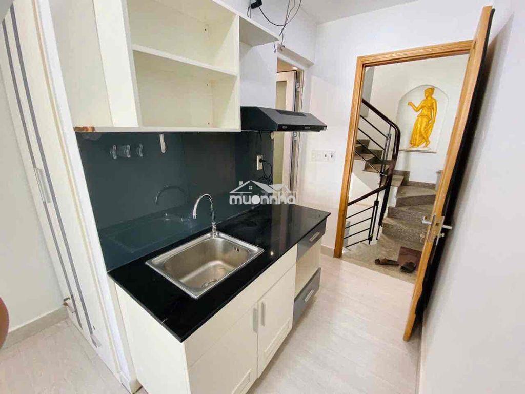 Cho thuê căn 1pn tách bếp cửa sổ thang máy full nt ở cống quỳnh quận 1 - 4