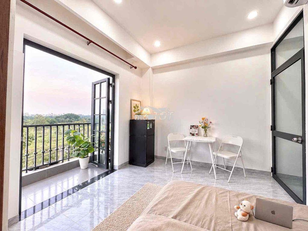 Căn hộ 1 pn bancol full nội thất giá rẻ - 4