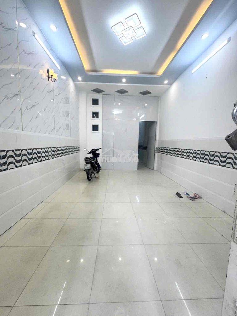 Nhà 4máy lạnh 4x15m 2lầu st (4pn 3wc) hẻm 6m thông. 1/ gò xoài