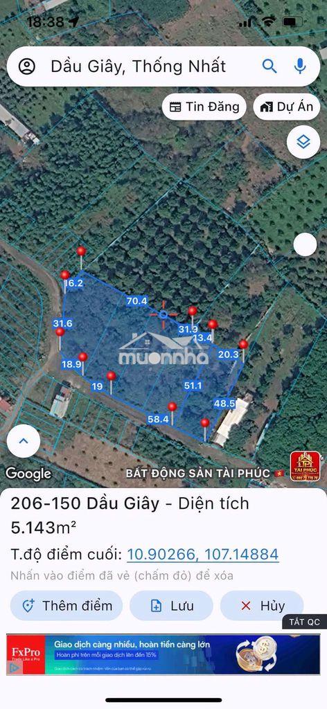 Bán hơn 5.200m² đất bàu lươn – dầu giây, đồng nai - 2