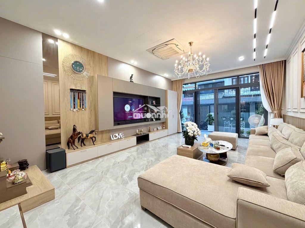 Bán villa hẻm ô tô nguyễn chí thanh q5 8x19,3m 4lầu 45tỷ có thang máy - 2