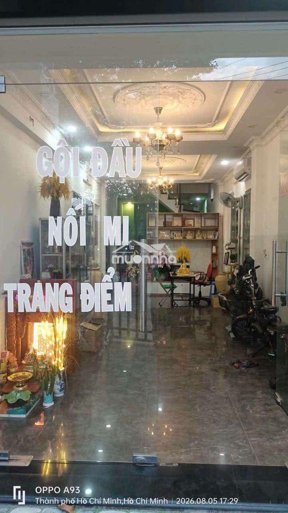 Nhà 3 tấm mặt tiền chợ xóm vắng  - 2