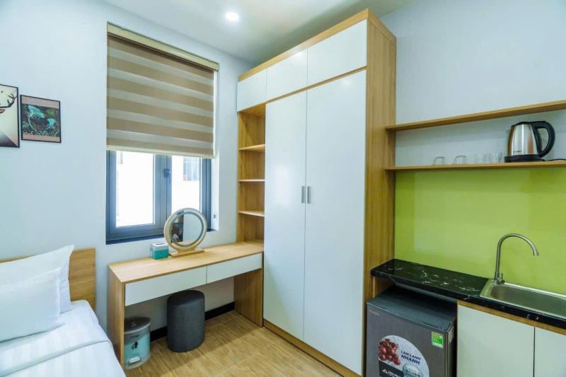 Căn hộ studio cực rộng ban công hẻm xe hơi 50m2 gần đại học vlu cầu bình lợi bình thạnh - 4