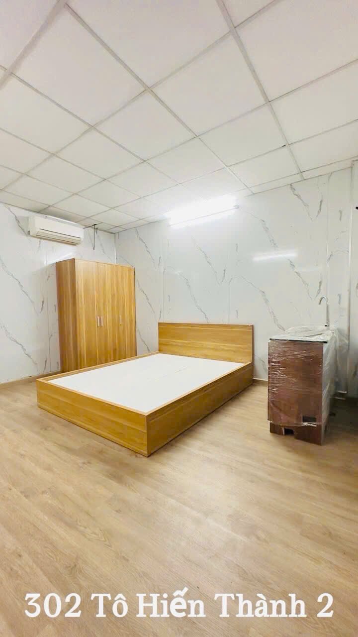 Cho thuê phòng trọ quận 10 – tô hiến thành | gần đh bách khoa, đh y dược, ueh | phòng ngủ + sân thượng | full nội thất