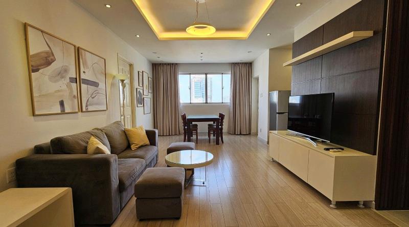 Cho thuê căn hộ chung cư 2pn 2wc võ văn kiệt, quận 1