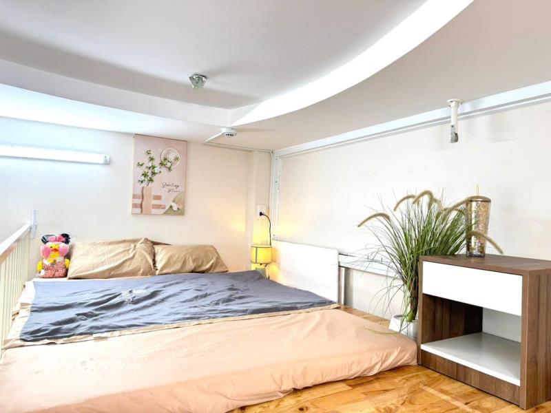 Căn hộ có gác cực xinh ban công to thang máy 50m2 gần pearl plaza vinhome central park landmark81 bình thạnh