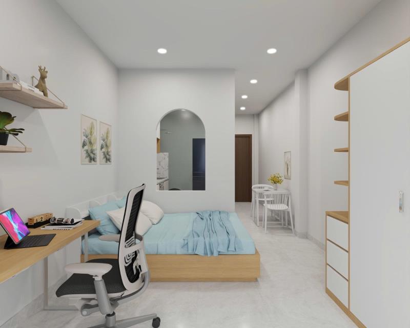Cho thuê studio ban công 35m2 new 100% ngay ngã tư hàng xanh - cầu thị nghè - thảo cầm viên sg - 3